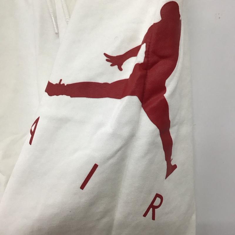 エアジョーダン AIR JORDAN パンツ ショートパンツ ショートパンツ ハーフパンツ カジュアルパンツ スウェットパンツ M ロゴ、文字 白 / ホワイト /  メンズ USED 古着 中古 10145547