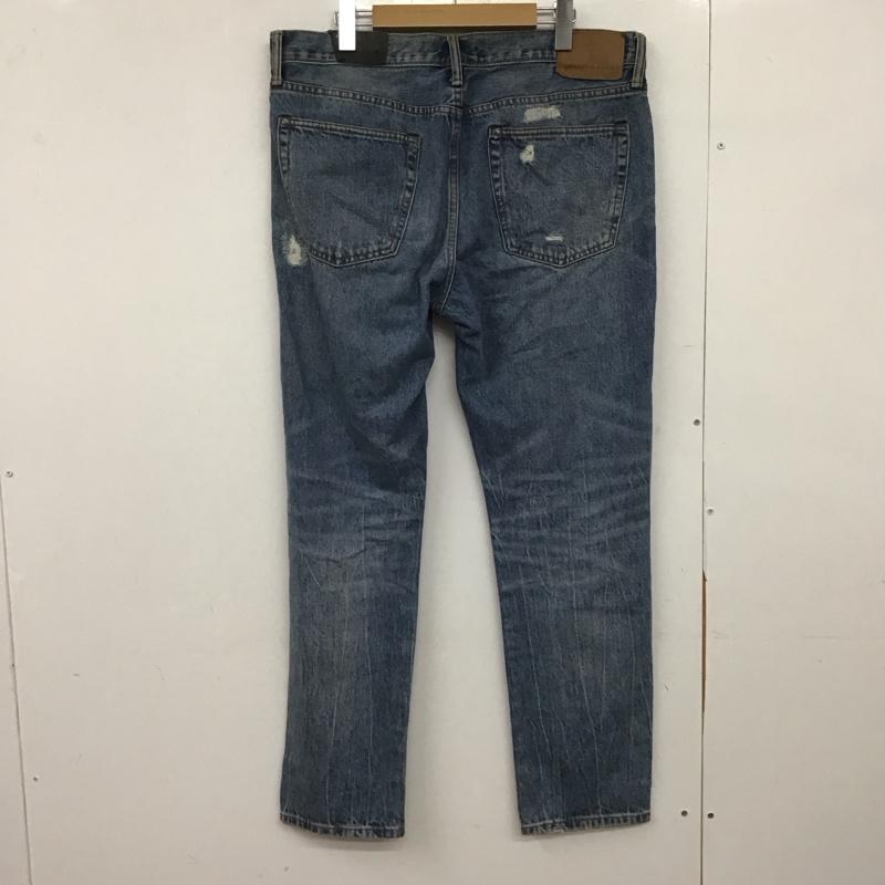 アメリカンイーグル AMERICANEAGLE パンツ デニム、ジーンズ デニムパンツ スリムパンツ カジュアルパンツ 34インチ ダメージ加工 インディゴ / インディゴ /  メンズ USED 古着 中古 10148149