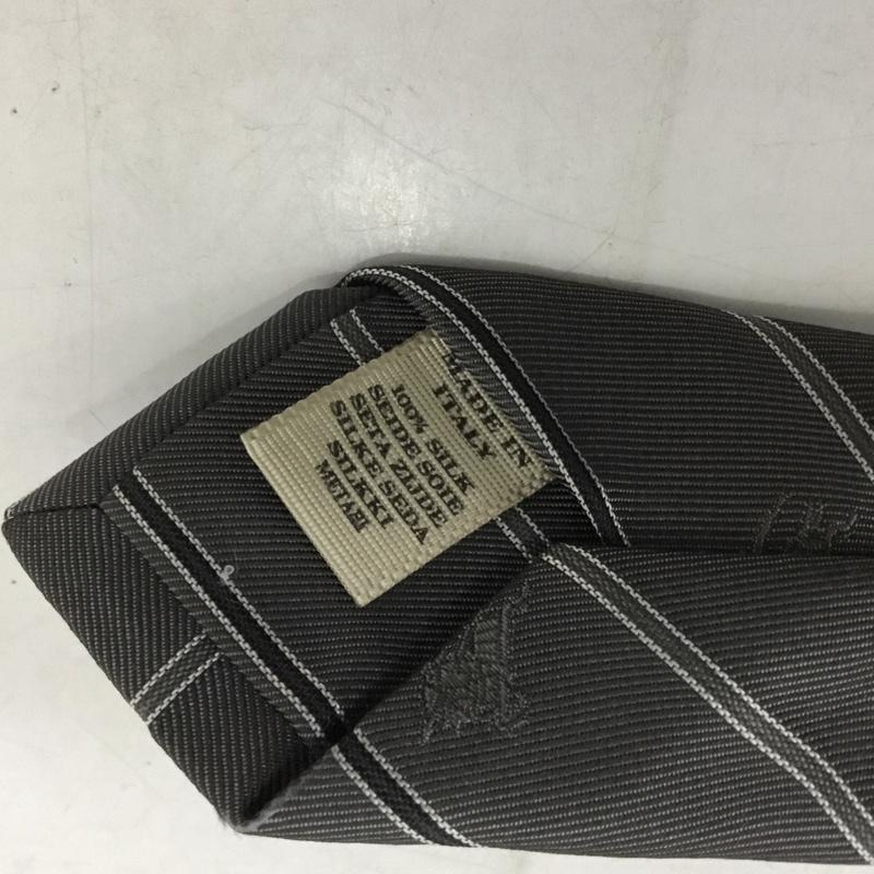 バーバリーロンドン Burberry London ネクタイ ネクタイ シルク 総柄 灰 / グレー /  メンズ USED 古着 中古 10130026