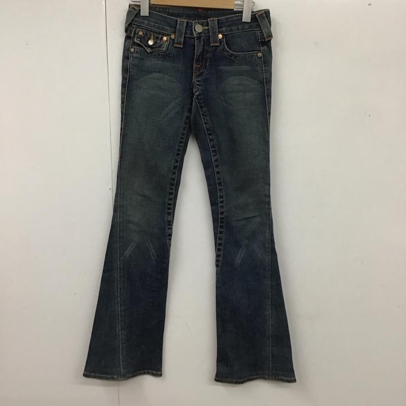トゥルーレリジョン TRUE RELIGION パンツ デニム、ジーンズ デニムパンツ スリムパンツ ストレッチパンツ ジーンズ 無地 インディゴ / インディゴ /  メンズ USED 古着 中古 10117287