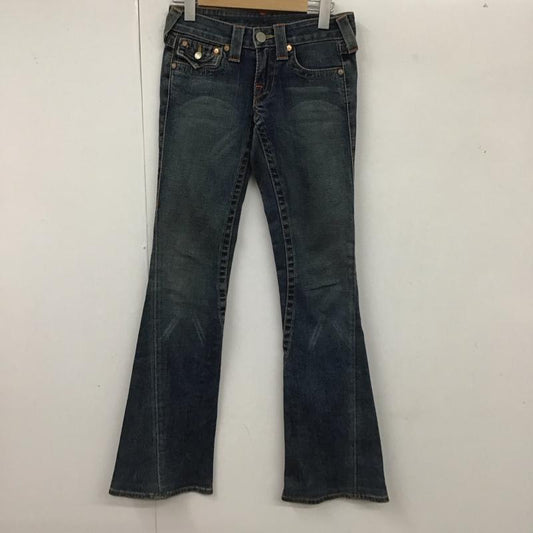 トゥルーレリジョン TRUE RELIGION パンツ デニム、ジーンズ デニムパンツ スリムパンツ ストレッチパンツ ジーンズ 無地 インディゴ / インディゴ /  メンズ USED 古着 中古 10117287