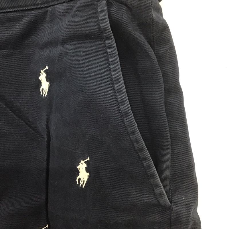 ポロラルフローレン POLO RALPH LAUREN パンツ ショートパンツ 34 刺繍 紺 / ネイビー /  メンズ USED 古着 中古 10107905