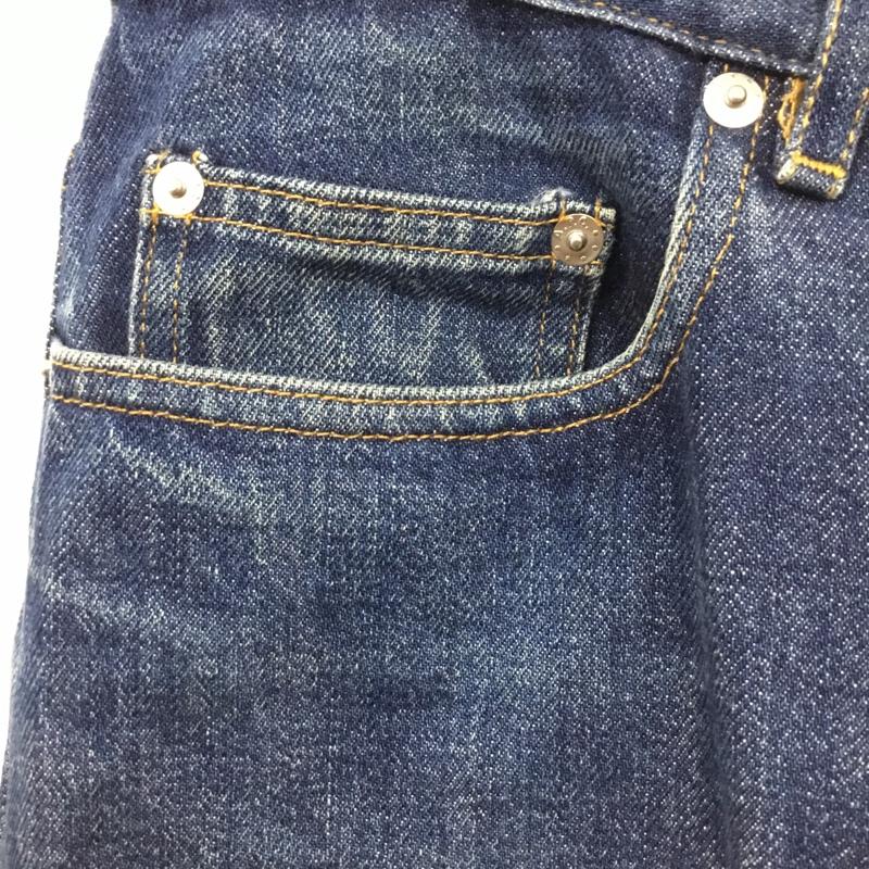 アーペーセー A.P.C. パンツ デニム、ジーンズ デニムパンツ ストレートパンツ ワイドパンツ カジュアルパンツ 32インチ 無地 インディゴ / インディゴ /  メンズ USED 古着 中古 10112317