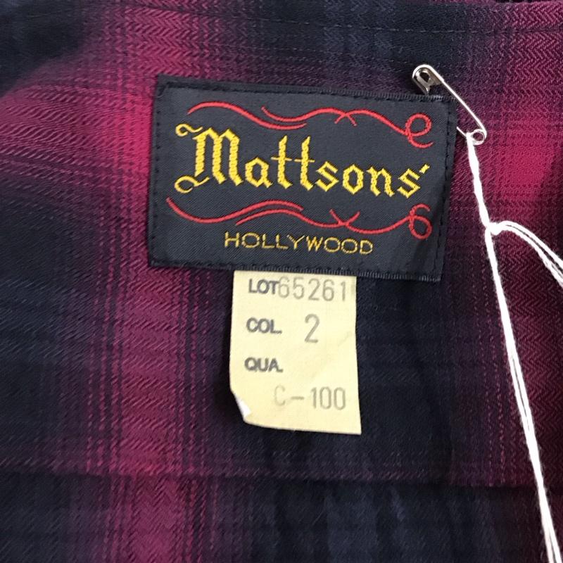 マットソンズ MATTSONS  ジャケット、上着 ジャケット、ブレザー 長袖ジャケット アウター 前ボタン カラージャケット XL チェック マルチカラー / マルチカラー /  メンズ USED 古着 中古 10130459