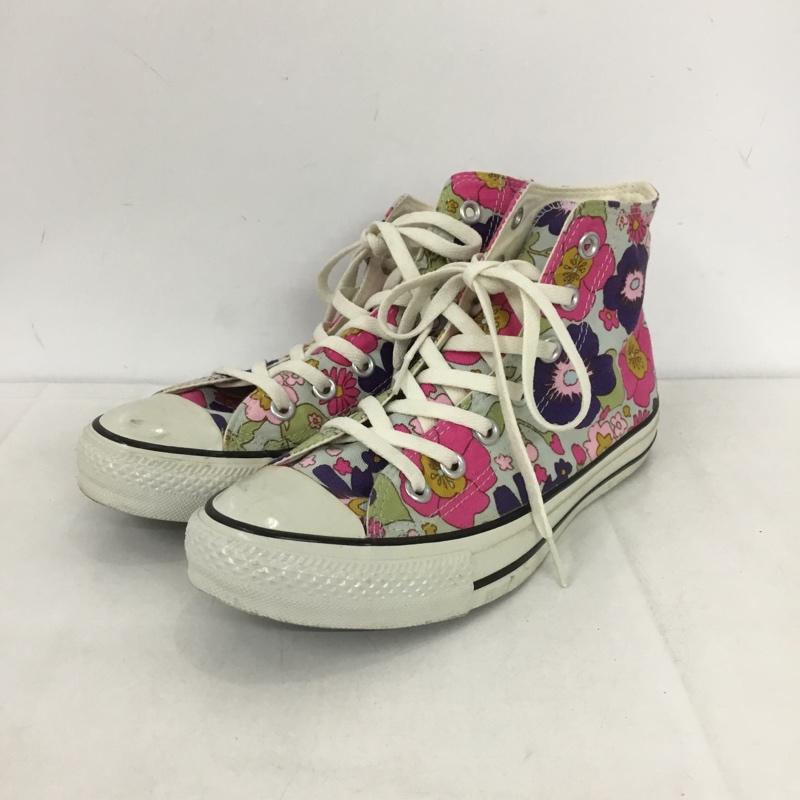 コンバース CONVERSE スニーカー スニーカー 5C1284 グローリー HI 24cm 24.0cm 花柄 マルチカラー / マルチカラー /  レディース USED 古着 中古 10138322
