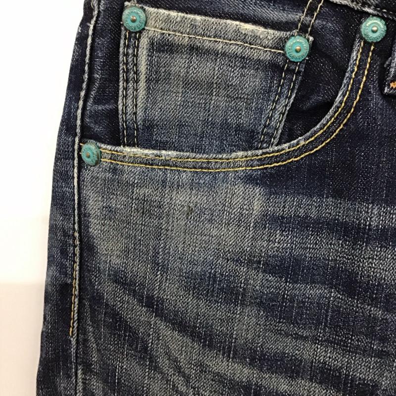 リーバイストラウスアンドコー Levi Strauss & co. パンツ デニム、ジーンズ デニムパンツ スリムパンツ カジュアルパンツ 31インチ 無地 インディゴ / インディゴ /  メンズ USED 古着 中古 10150715