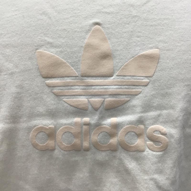 アディダス adidas Tシャツ 半袖 HK2786 TRF SER TEE ST XL ロゴ、文字 ベージュ / ベージュ /  メンズ USED 古着 中古 10121192