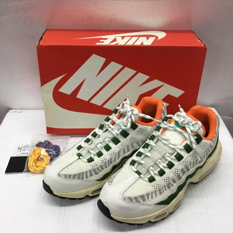 ナイキ NIKE スニーカー スニーカー CZ9723 100 AIR MAX 95 ERA 26.5cm 箱有 26.5cm ロゴ、文字 白 / ホワイト / X カーキ / カーキ / X 橙 / オレンジ /  メンズ USED 古着 中古 10107844