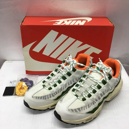 ナイキ NIKE スニーカー スニーカー CZ9723 100 AIR MAX 95 ERA 26.5cm 箱有 26.5cm ロゴ、文字 白 / ホワイト / X カーキ / カーキ / X 橙 / オレンジ /  メンズ USED 古着 中古 10107844