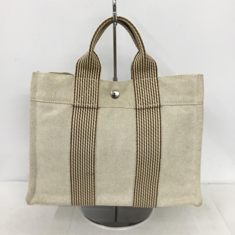 エルメス HERMES ハンドバッグ ハンドバッグ ニューフールトゥPM 無地 ベージュ / ベージュ /  レディース USED 古着 中古 10149882