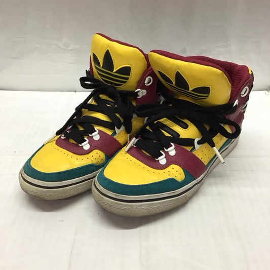 アディダス adidas スニーカー スニーカー G12400 HARDLAND 22.5cm ハイカット 22.5cm 総柄 マルチカラー / マルチカラー /  レディース USED 古着 中古 10118416