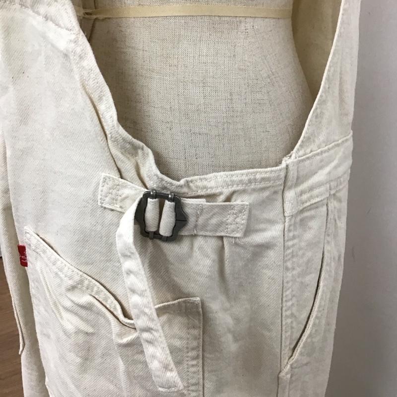 サマンサモスモスブルー Samansa Mos2 blue サロペット・オーバーオール サロペット、オーバーオール 1405430 ECO DENIM デニム FREE 無地 アイボリー / アイボリー /  レディース USED 古着 中古 10111448