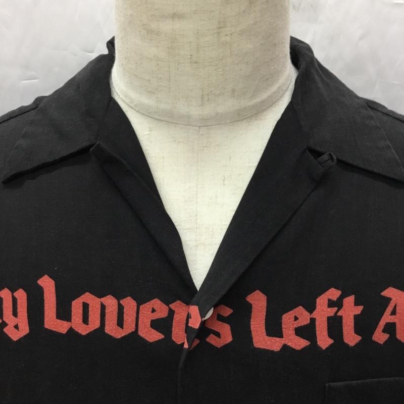 ワコマリア WACKO MARIA シャツ、ブラウス 半袖 JIM JARMUSCH Only Lovers Left Alive HAWAIIAN SHIRT M  黒 / ブラック /  メンズ USED 古着 中古 10112373