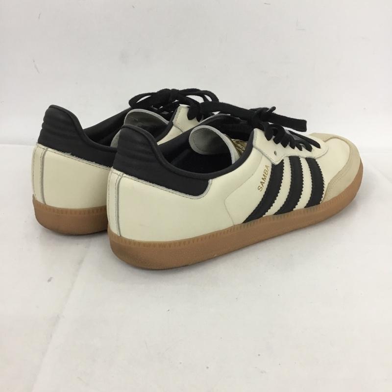 アディダス adidas スニーカー スニーカー ID0478 Samba OG 26.5cm 26.5cm ロゴ、文字 アイボリー / アイボリー / X 黒 / ブラック /  メンズ USED 古着 中古 10128973
