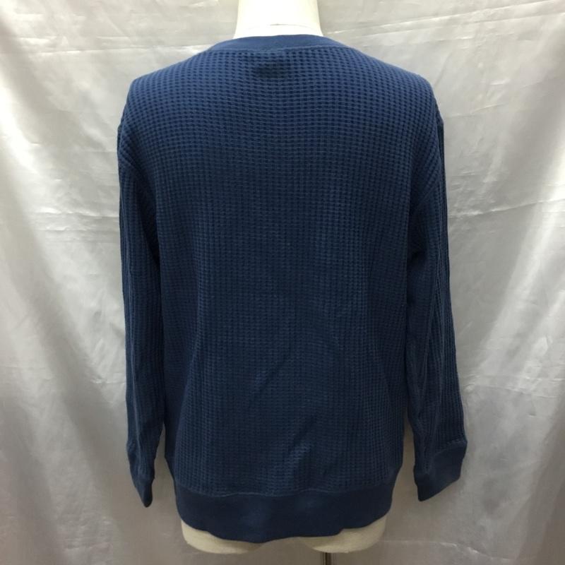 ジェーイーモーガン JEMORGAN Tシャツ 長袖 JC087-22G ワッフルカットソー M 無地 紺 / ネイビー /  メンズ USED 古着 中古 10119840