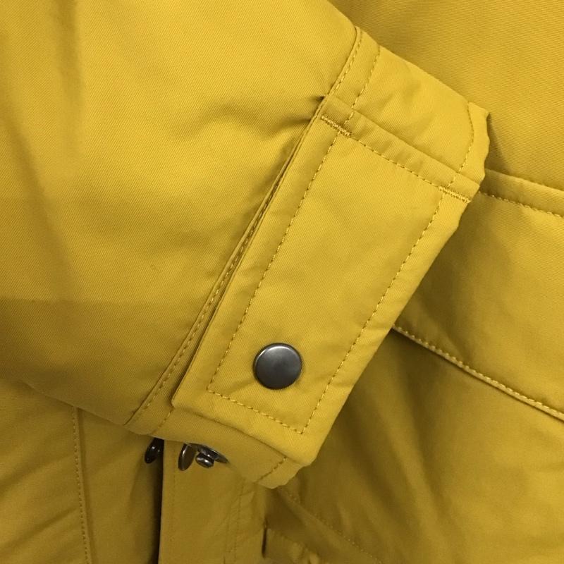 パタゴニア patagonia ジャケット、上着 ジャンパー、ブルゾン ジップアップジャケット ジャンパー ジャケット カジュアルジャケット アウター フード付き L ロゴ、文字 黄 / イエロー /  ボーイズ USED 古着 中古 10120392