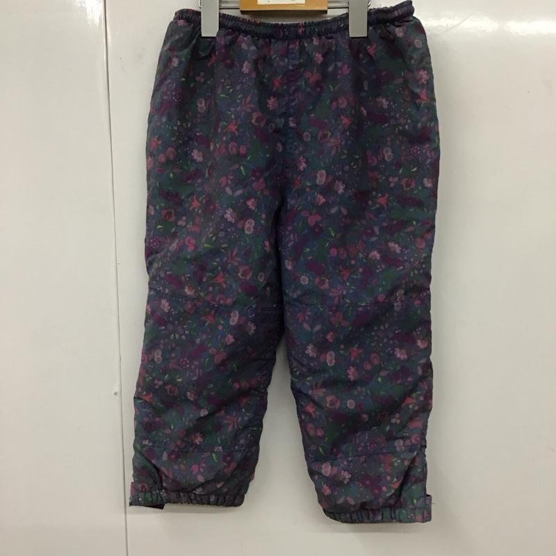 エルエルビーン L.L.Bean セットアップ セットアップ WARM UP ジャケット パンツ セット 裏フリース スノーウェア キッズ XXS 花柄 マルチカラー / マルチカラー /  ガールズ USED 古着 中古 10117758