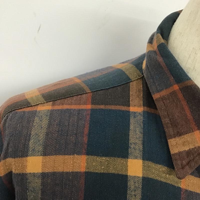 エルエルビーン L.L.Bean シャツ、ブラウス 長袖 チェックシャツ L チェック マルチカラー / マルチカラー /  メンズ USED 古着 中古 10106090