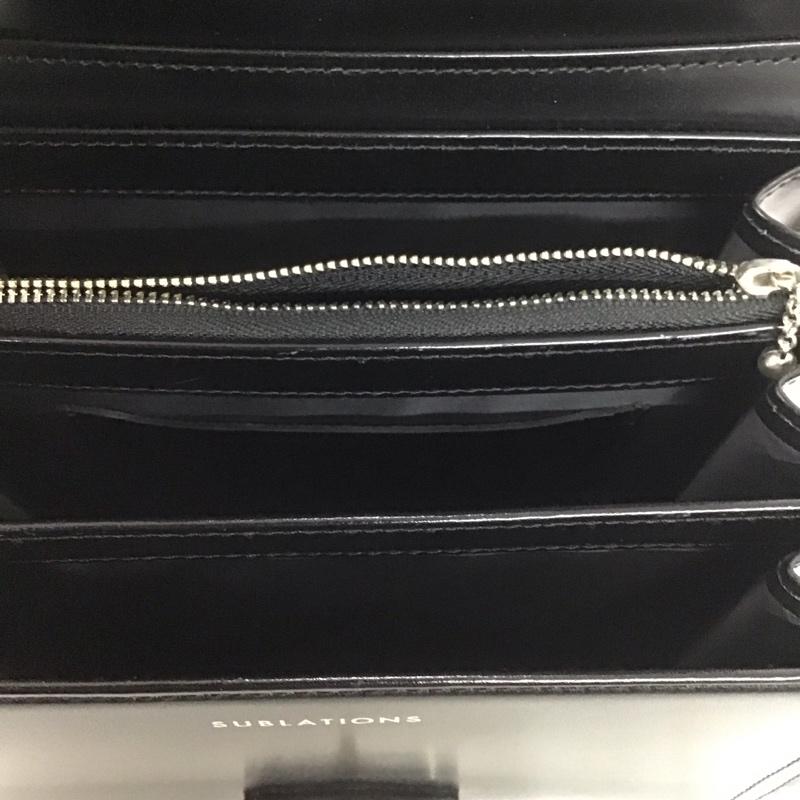 サブレーションズ SUBLATIONS ハンドバッグ ハンドバッグ ACCORDION BAG ショルダーバッグ 2WAY 箱有 無地 黒 / ブラック /  メンズ USED 古着 中古 10139346