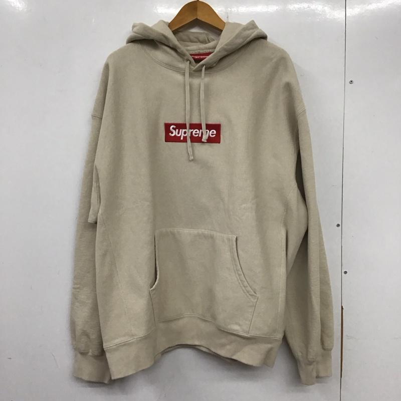シュプリーム Supreme パーカー 長袖 24AW BoxLogoHoodedSweatshirt プルオーバーパーカー XL ロゴ、文字 ベージュ / ベージュ /  メンズ USED 古着 中古 10137184