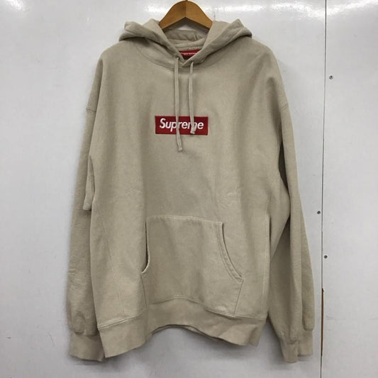 シュプリーム Supreme パーカー 長袖 24AW BoxLogoHoodedSweatshirt プルオーバーパーカー XL ロゴ、文字 ベージュ / ベージュ /  メンズ USED 古着 中古 10137184