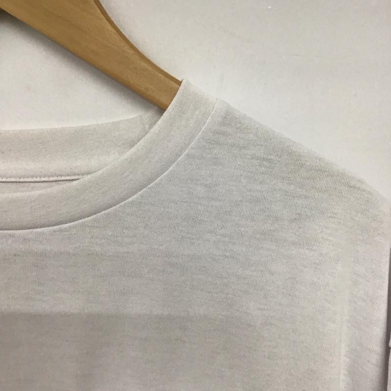 ジープ Jeep Tシャツ 半袖 半袖カットソー プリントTシャツ クルーネックカットソー 0 ロゴ、文字 白 / ホワイト /  メンズ USED 古着 中古 10148327