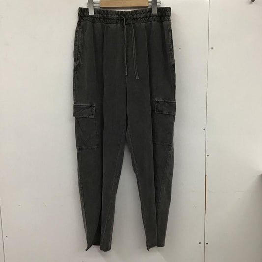 ビーティーエムケー BTMK パンツ ワークパンツ、ペインターパンツ ワークパンツスウェット ワイドパンツ カジュアルパンツ L 無地 黒 / ブラック /  メンズ USED 古着 中古 10134711