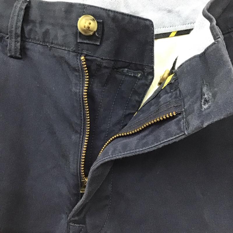 ポロラルフローレン POLO RALPH LAUREN パンツ ショートパンツ ハーフパンツ ショートパンツ カジュアルパンツ 31インチ 無地 紺 / ネイビー /  メンズ USED 古着 中古 10118285