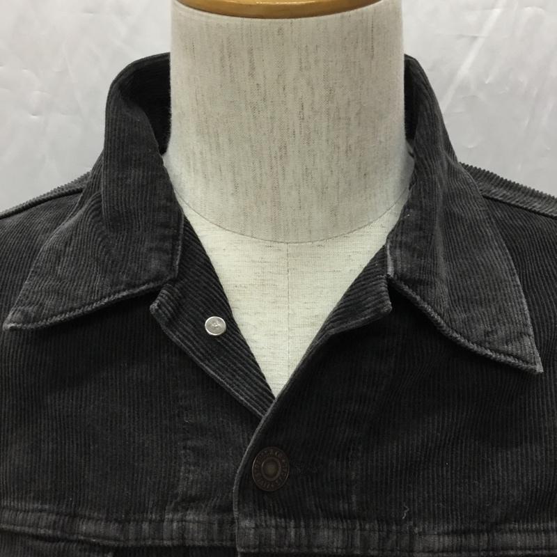 リーバイス Levi s ジャケット、上着 ジャケット、ブレザー コーデュロイジャケット 40 無地 黒 / ブラック /  メンズ USED 古着 中古 10108885