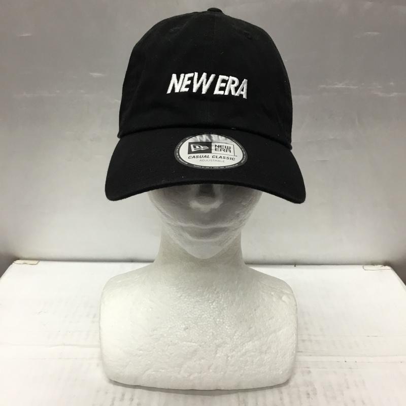 ニューエラ NEW ERA 帽子 キャップ カジュアルクラシック ロゴ、文字 黒 / ブラック /  メンズ USED 古着 中古 10107903