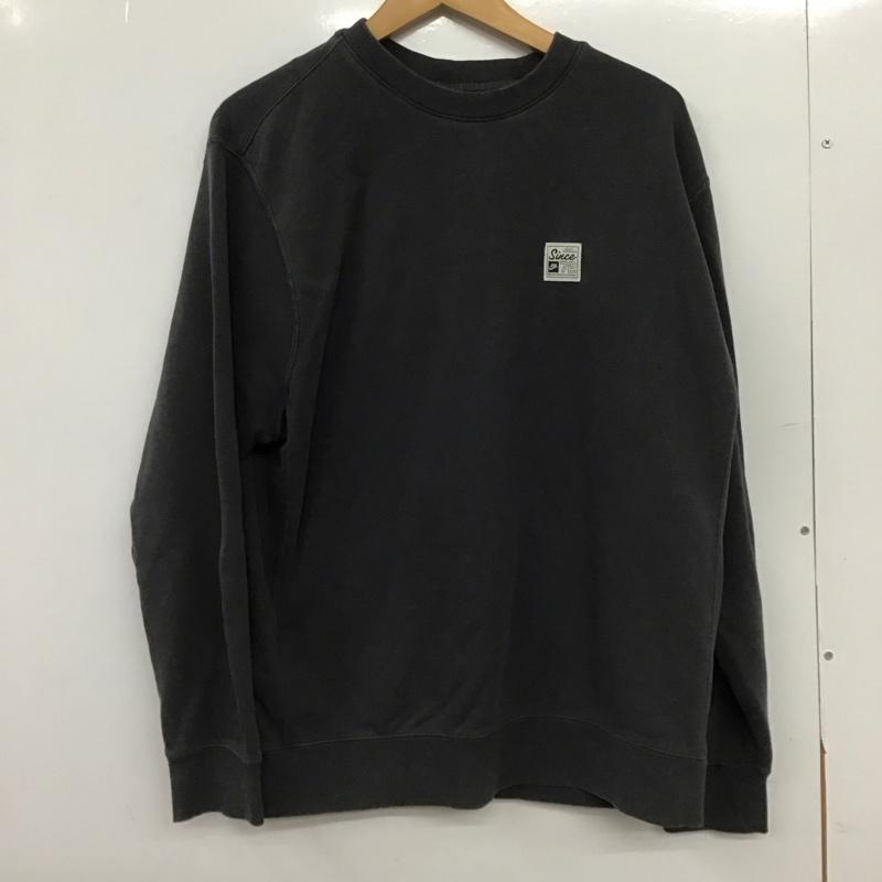 ナイキ NIKE トレーナー 長袖 hf5535-070 長袖トレーナー スウェット クルーネック プルオーバー L ロゴ、文字 ダークグレー / ダークグレー /  メンズ USED 古着 中古 10148724