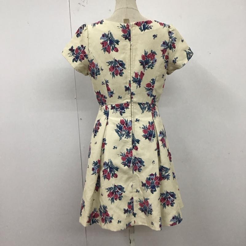 ダズリン dazzlin ワンピース ひざ丈スカート 半袖ワンピース M 総柄 マルチカラー / マルチカラー /  レディース USED 古着 中古 10122500