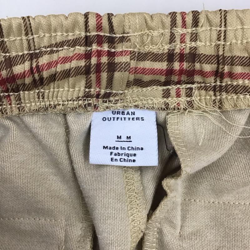 アーバンアウトフィッターズ Urban Outfitters ボトムス ボトムス イージーパンツ サイドライン M チェック ベージュ / ベージュ /  メンズ USED 古着 中古 10112471