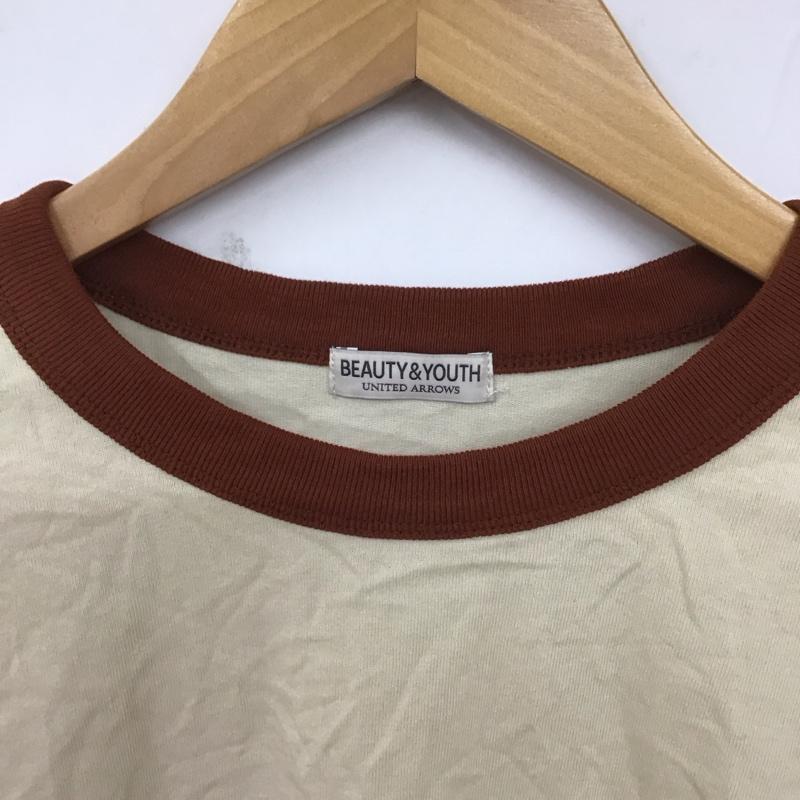 ビューティアンドユースユナイテッドアローズ BEAUTY&YOUTH UNITED ARROWS カットソー 長袖 長袖カットソー 無地カットソー クルーネック XL 無地 ベージュ / ベージュ /  メンズ USED 古着 中古 10130067