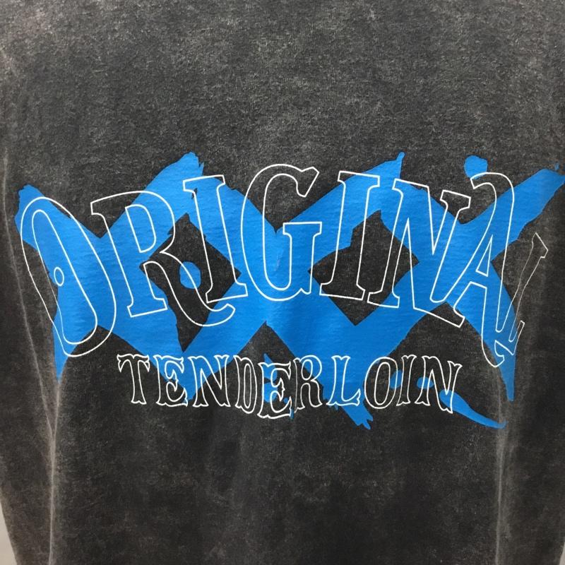 テンダーロイン TENDERLOIN Tシャツ 半袖 xxx proclub コラボ 半袖カットソー プリントTシャツ XL プリント 黒 / ブラック /  メンズ USED 古着 中古 10114883
