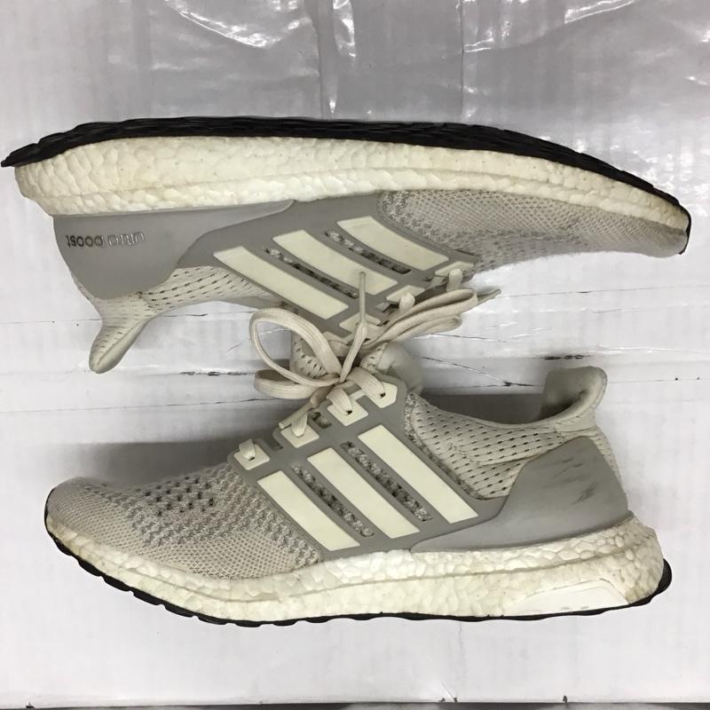 アディダス adidas スニーカー スニーカー BB7802 ULTRA BOOST 26.5cm 26.5cm ロゴ、文字 アイボリー / アイボリー /  メンズ USED 古着 中古 10118768