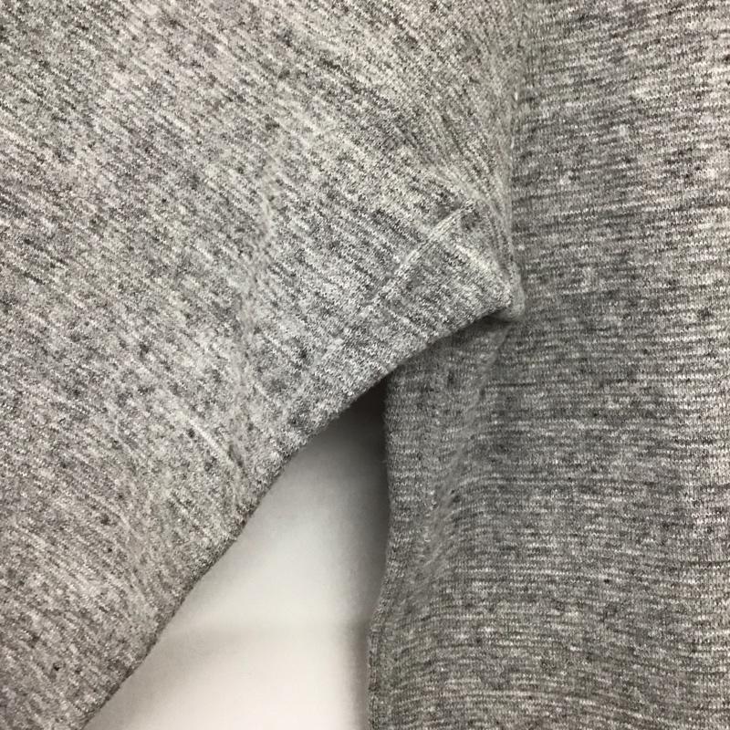 ハリウッドランチマーケット H.R MARKET カットソー 長袖 長袖カットソー 無地カットソー クルーネック ラグラン 3 無地 灰 / グレー /  メンズ USED 古着 中古 10147594