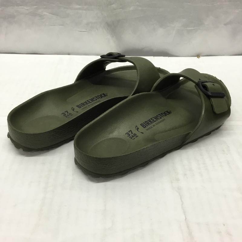 ビルケンシュトック BIRKENSTOCK サンダル サンダル EVA 37 24.0cm 無地 カーキ / カーキ /  レディース USED 古着 中古 10121824