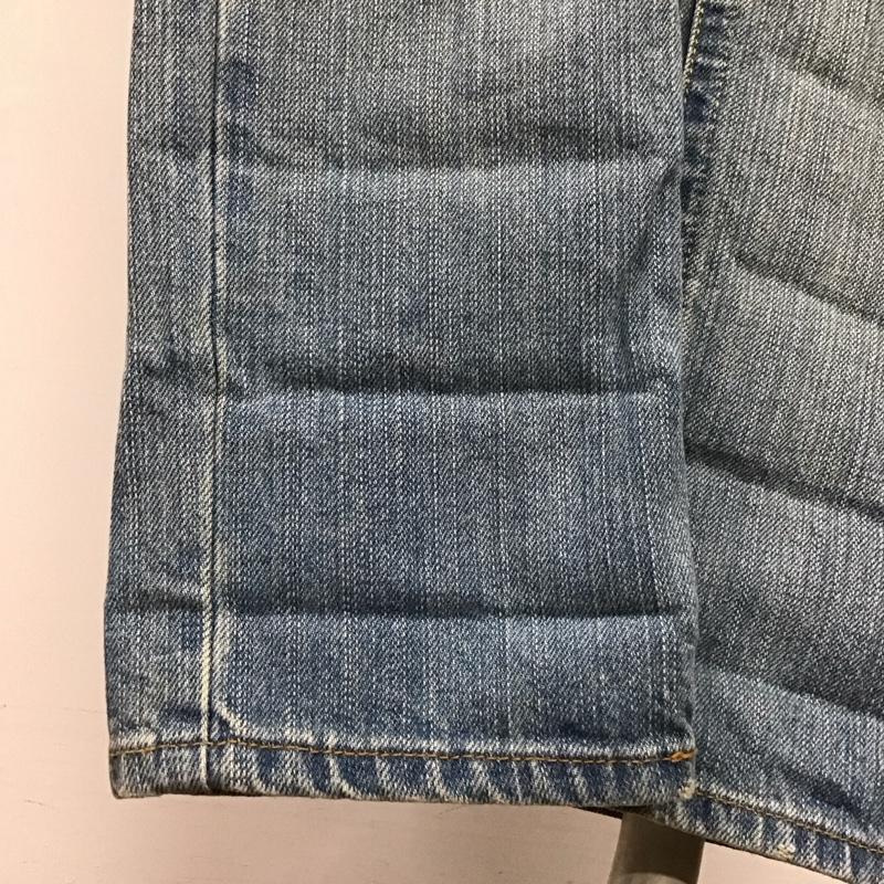 ロイスクレヨン LOISCRAYON パンツ デニム、ジーンズ 12000701 ジーパン 1 ダメージ加工 水色 / ライトブルー /  レディース USED 古着 中古 10114469