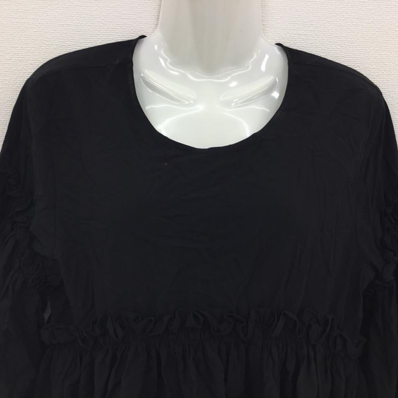 レイビームス Ray BEAMS カットソー 長袖 1 無地 黒 / ブラック /  レディース USED 古着 中古 10000028