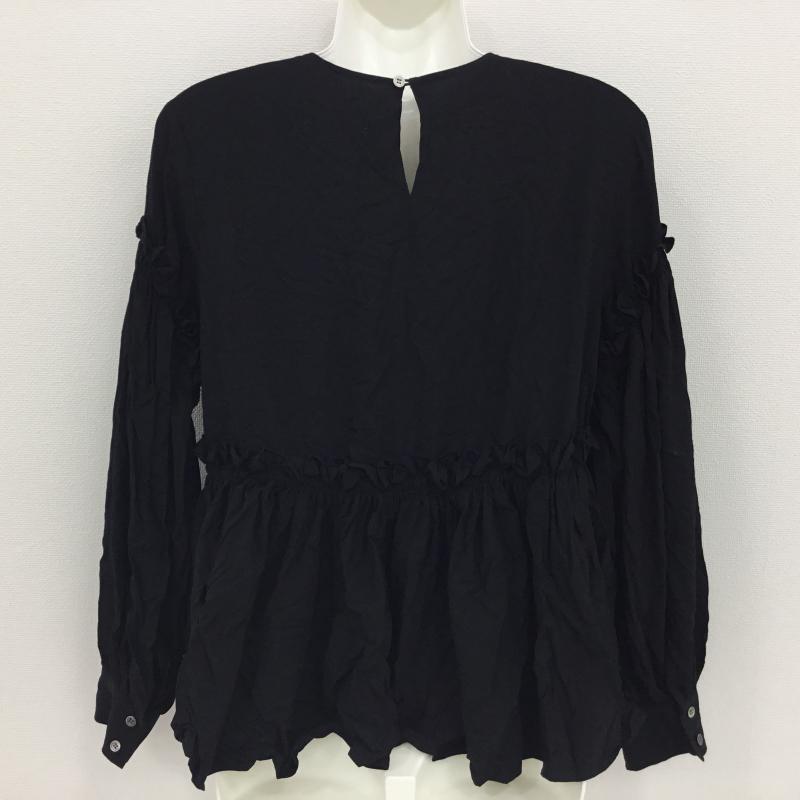レイビームス Ray BEAMS カットソー 長袖 1 無地 黒 / ブラック /  レディース USED 古着 中古 10000028