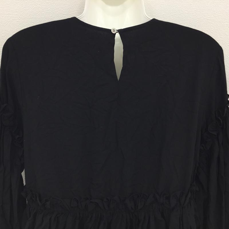 レイビームス Ray BEAMS カットソー 長袖 1 無地 黒 / ブラック /  レディース USED 古着 中古 10000028