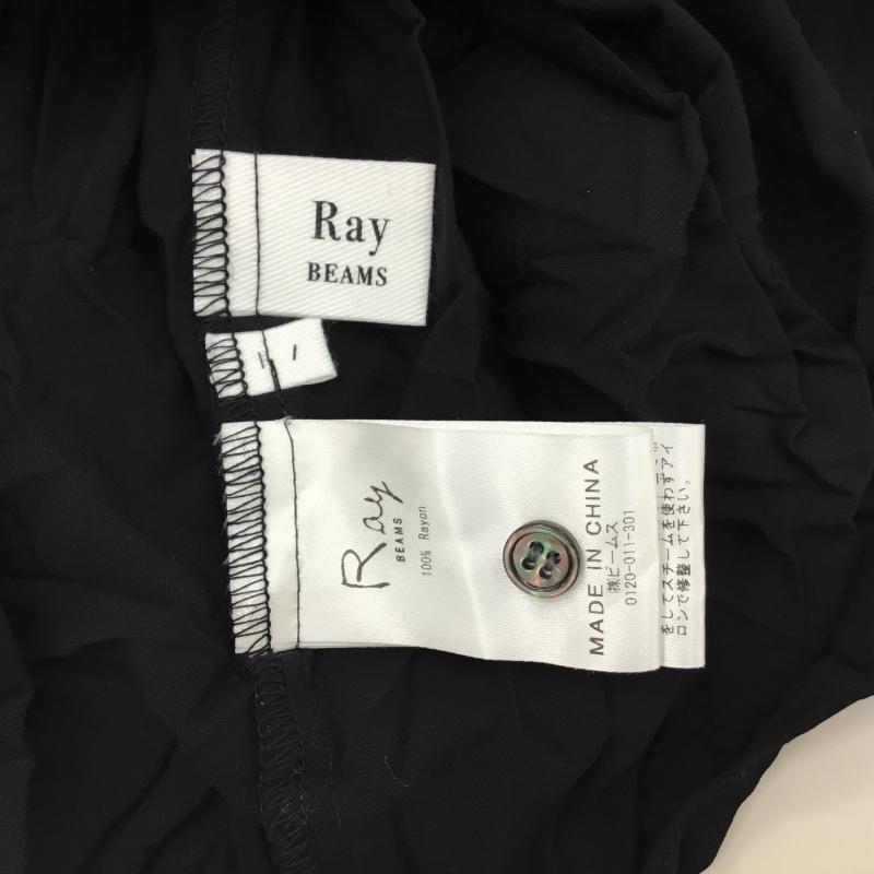 レイビームス Ray BEAMS カットソー 長袖 1 無地 黒 / ブラック /  レディース USED 古着 中古 10000028