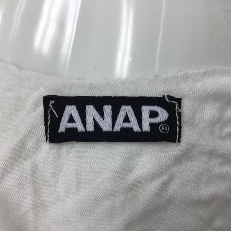 アナップ ANAP タンクトップ タンクトップ 4 プリント 白 / ホワイト / X 黒 / ブラック / X 赤 / レッド /  レディース USED 古着 中古 10000112