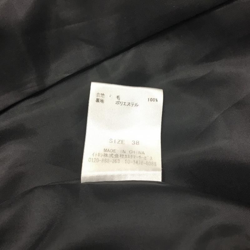アーウ゛ェウ゛ェ a.v.v コート ピーコート 38 無地 黒 / ブラック /  レディース USED 古着 中古 10000393