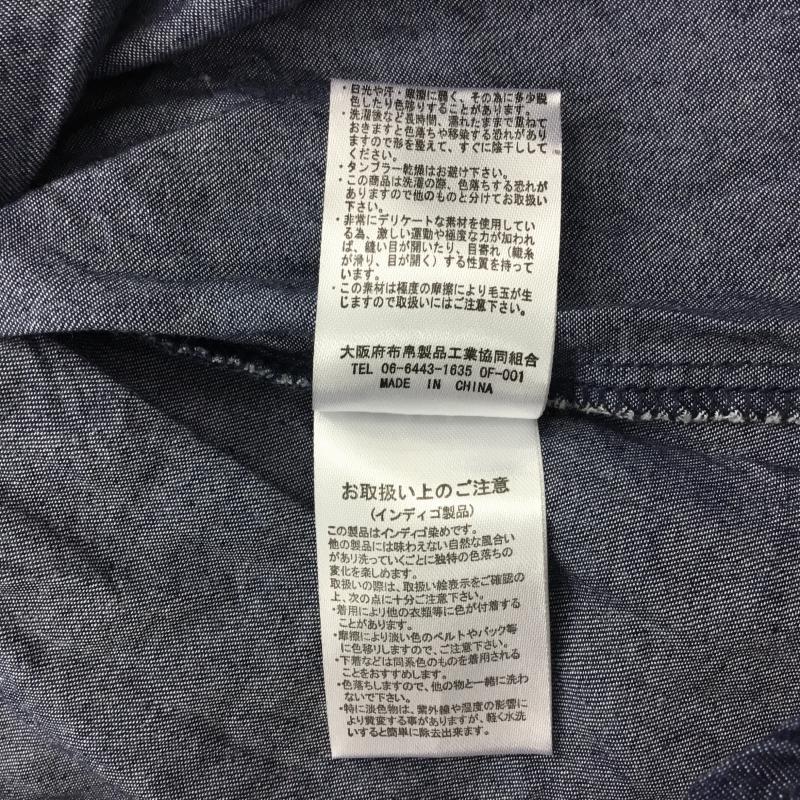 レイカズン Ray Cassin トップス トップス デニム シャンブレー カットソー M 無地 インディゴ / インディゴ /  レディース USED 古着 中古 10000453