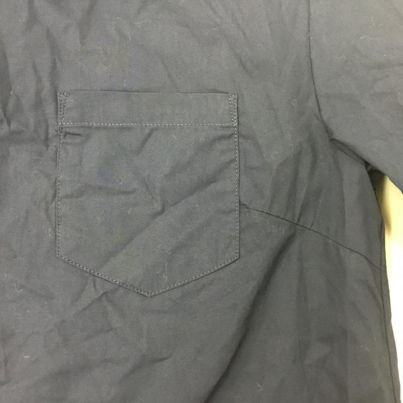 アズールバイマウジー AZUL BY MOUSSY シャツ、ブラウス 長袖 M 無地 紺 / ネイビー /  レディース USED 古着 中古 10000459