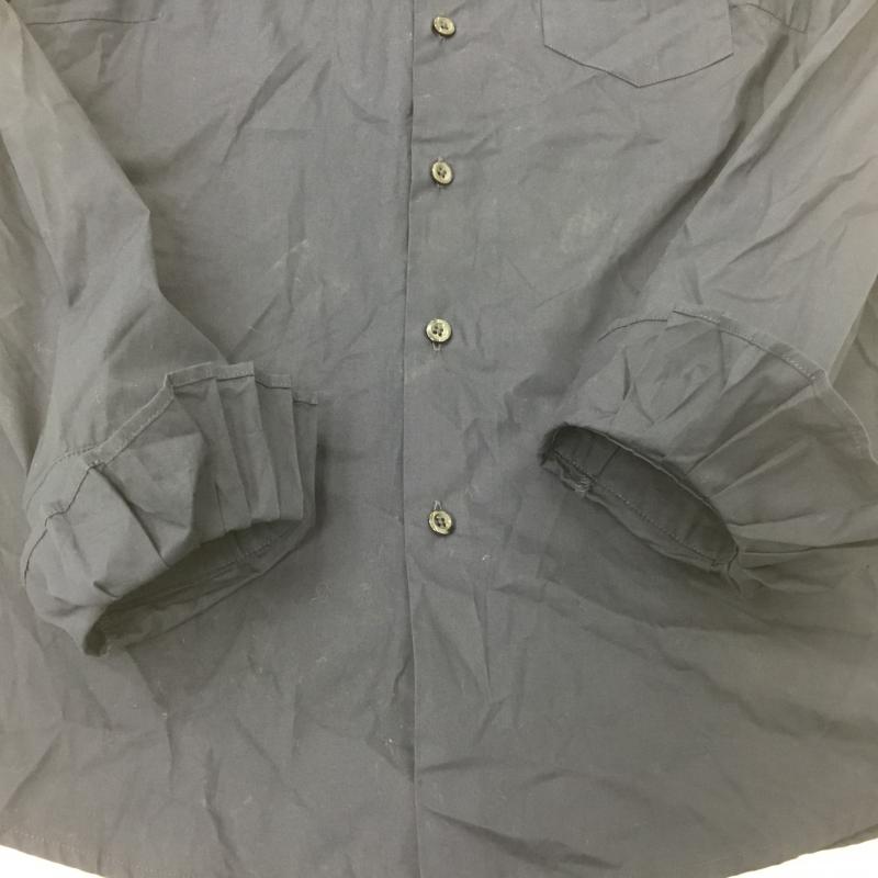 アズールバイマウジー AZUL BY MOUSSY シャツ、ブラウス 長袖 M 無地 紺 / ネイビー /  レディース USED 古着 中古 10000459
