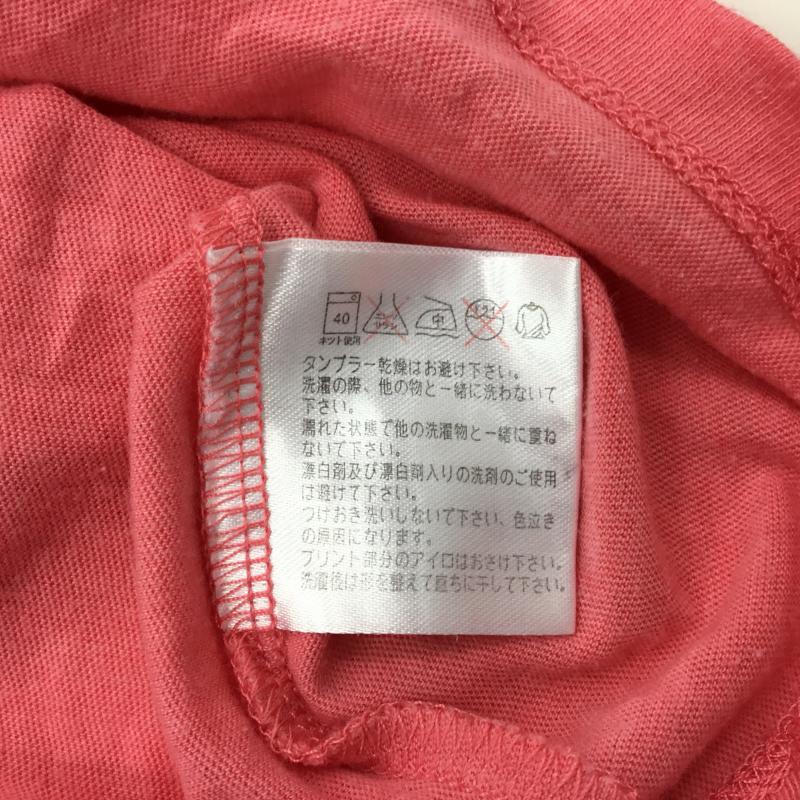 ローリーズファーム LOWRYS FARM Tシャツ 半袖 M プリント 桃 / ピンク /  レディース USED 古着 中古 10000498