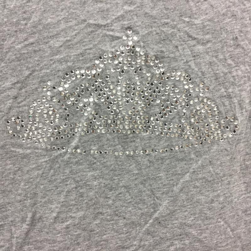 ナチュラルビューティーベーシック NATURAL BEAUTY BASIC Tシャツ 半袖 M  灰 / グレー /  レディース USED 古着 中古 10000580